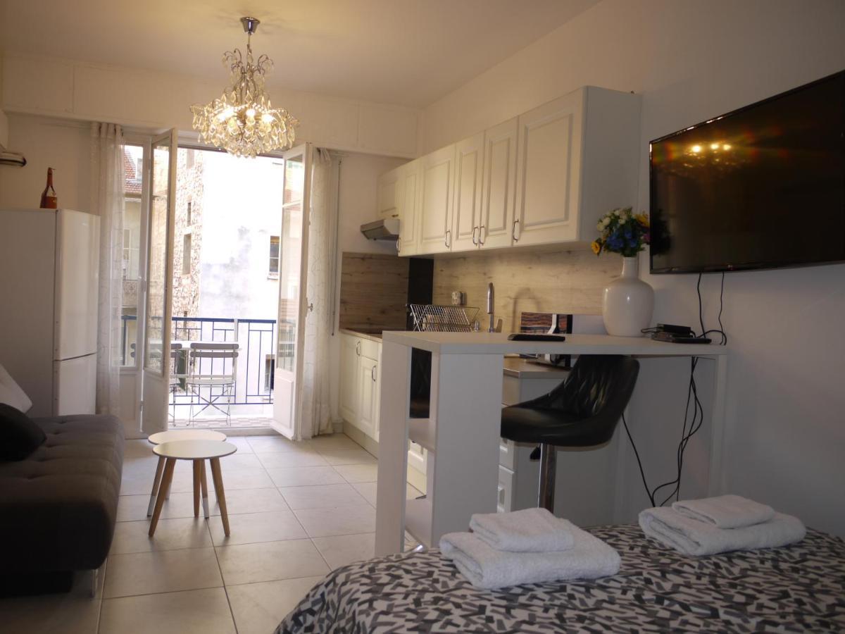 Beach - A Modern Studio Flat In Central 니스 외부 사진